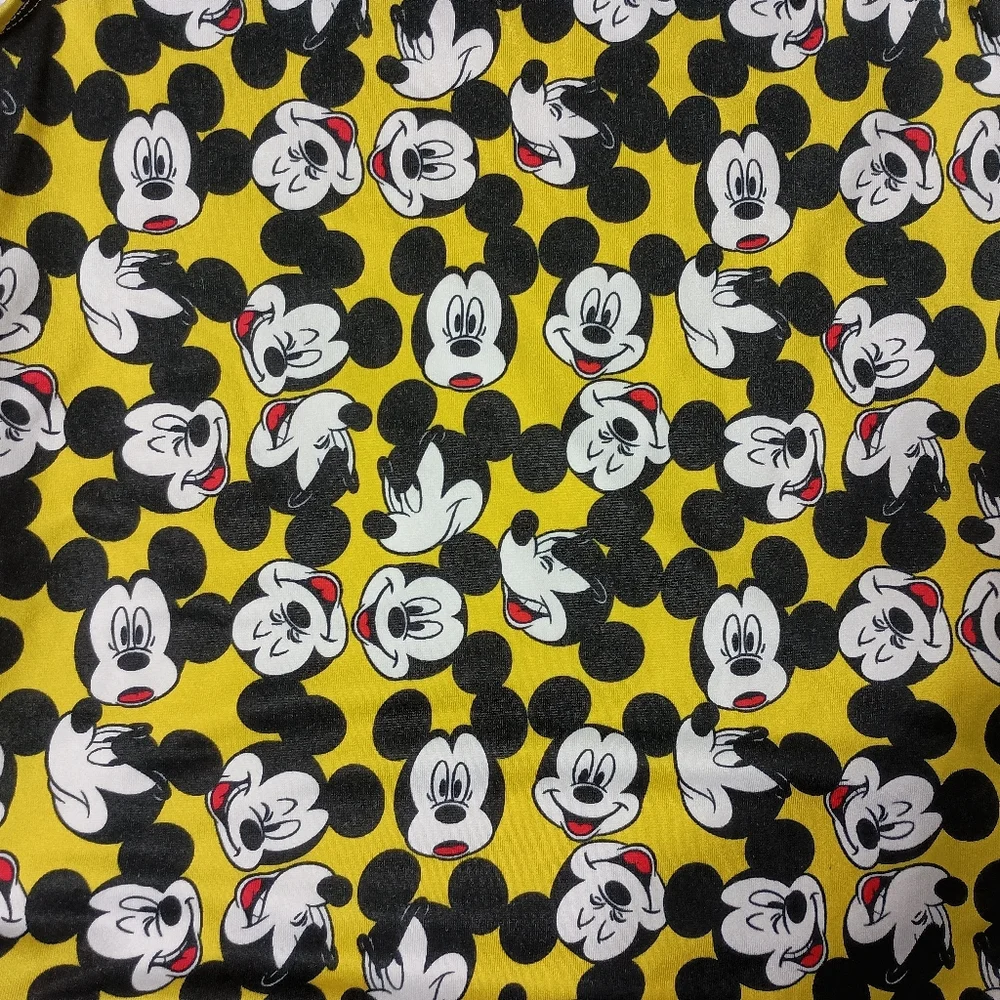 Forever 21 Kids Yellow Mickey Mouse One-Piece Swimsuit